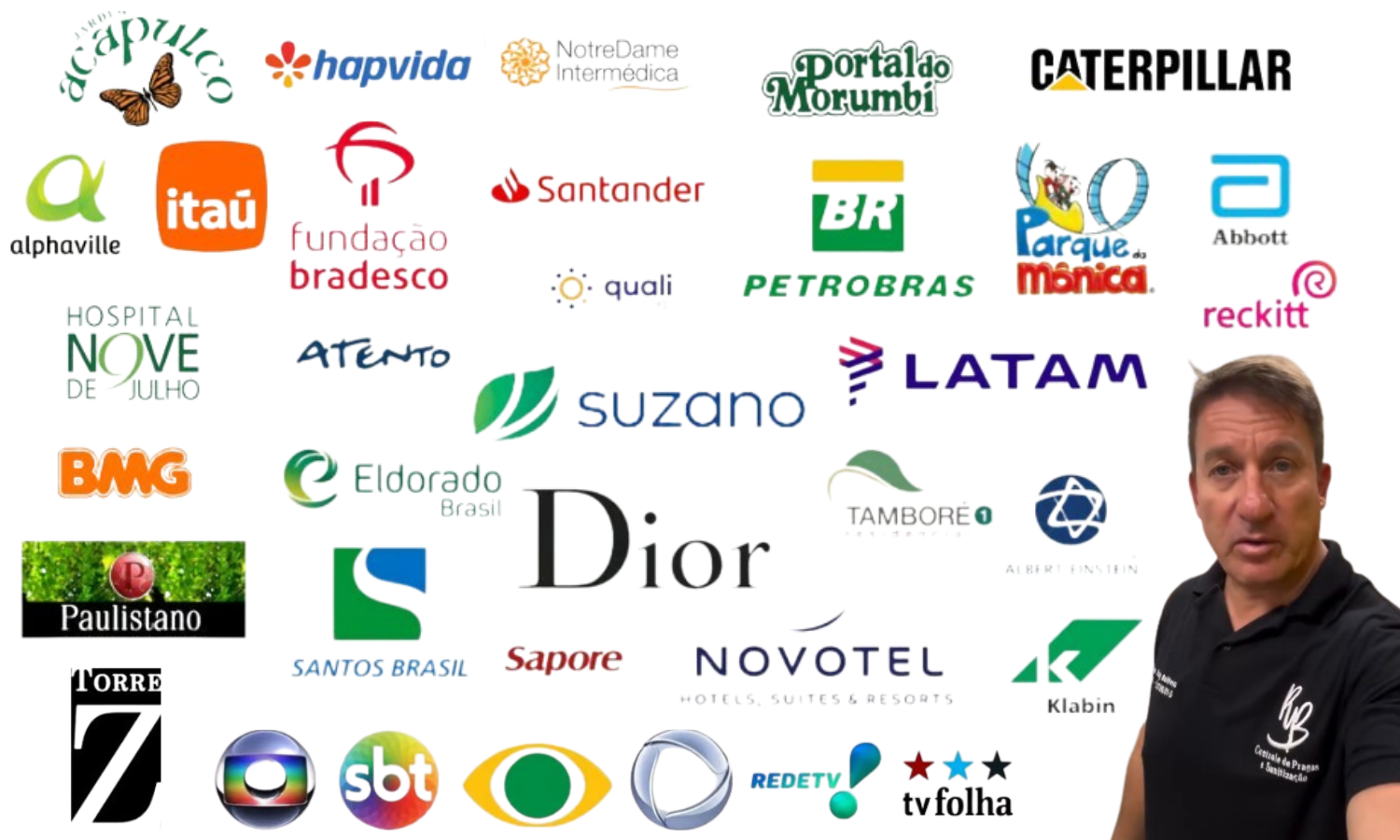 Clientes, certificações e marcas atendidas pela RB Controle de Pragas